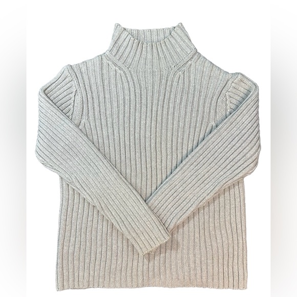 GAP ribbed mock neck sweater - Picture 1 of 8